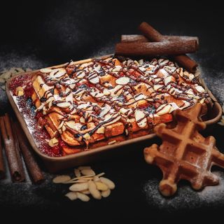 ვაფლი ნუთელა- მარწყვი, ნუში.. 