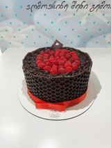 ტორტი -დოლჩინი ჟოლო(დიდი)  17 ნაჭრიანი 