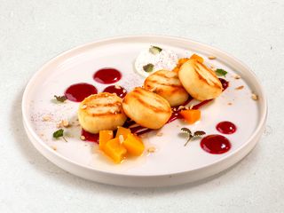 Papanași din făină de migdale