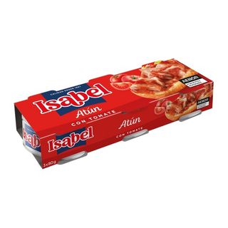 Atún con Tomate Isabel Pack 3 Latas 52 Gr.