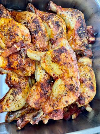 Pernas de Frango no Forno