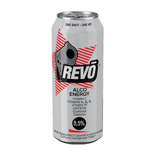 С/а напiй Revo газ 0,5л