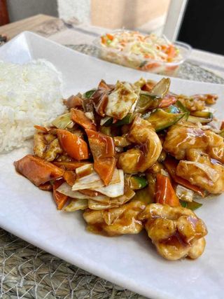 Kurczak w pięciu smakach duża porcja 