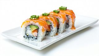 Uramaki sake avocado - 4 pezzi