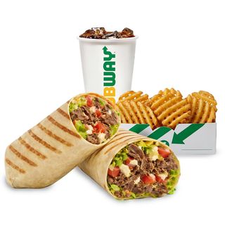 ბურიტო სტეიკი & ყველით კომბო