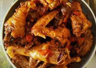Dry fry  Chicken Kienyeji 1/2