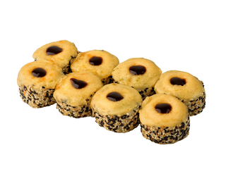 Serowy roll z krewetkami(8 szt) (350g)