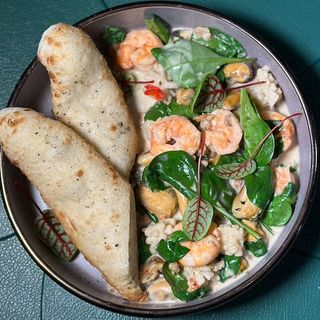 Соте з морепродуктами