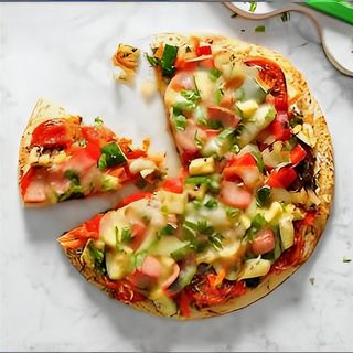 Grilled Vegetable Pizza- single....