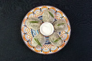 Манты с рубленным мясом