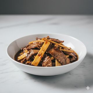 47-Manzo con germogli di bambù 