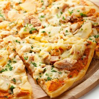 Pizza De Pechuga De Pollo