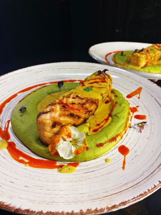 Лосось на грилі