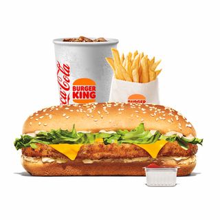 Лонг Чикен с сыром комбо