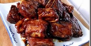 138. Costine in salsa agrodolce