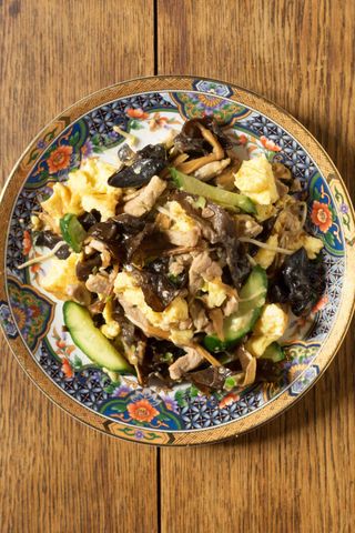 Cerdo Con Cerdo Estilo Moo Shi