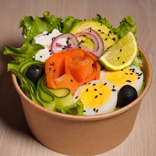 სალათი ორაგულით