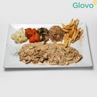 Émincé De Poulet À La Crème Champignon