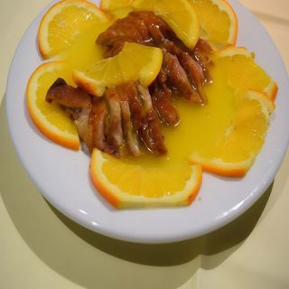 Pato Asado A La Naranja