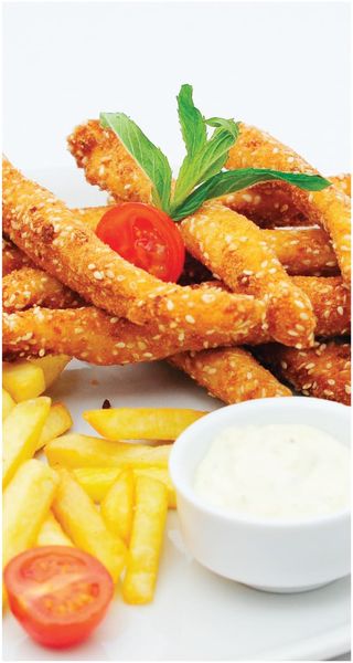 Pohovani pileći štapići 350 gr