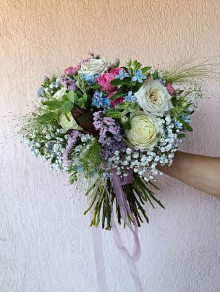 Buchet flori fara ambalaj