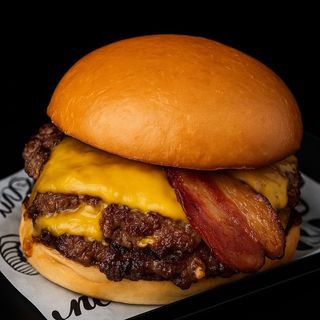 Smoked butter burger