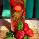 Лимонад полуничний 