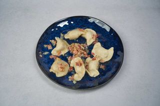 Pierogi z mięsem wieprzowo-wołowym