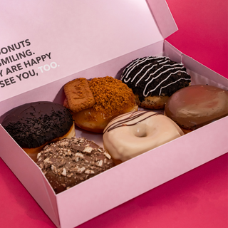 Boite Délice : 6 Donuts Chocolatés