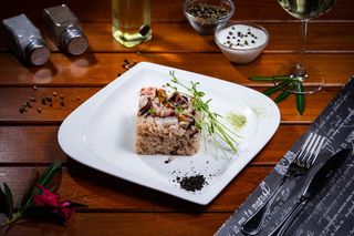 Risotto cu fructe de mare