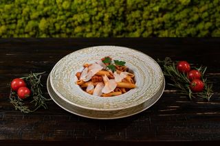 Paste cu piept de pui