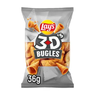 Aperitivos 3D's Cones 36 gr 