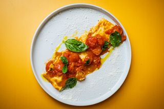Ravioli alla caprese