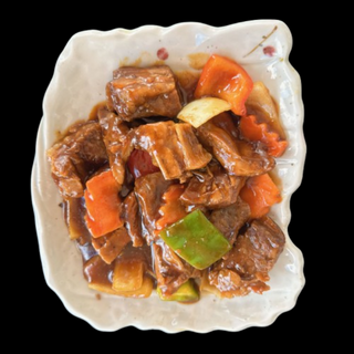 Costillas Con Salsa Barbacoa