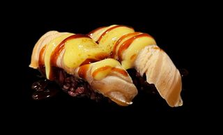 148.DARK NIGIRI SAKE FLAMBE