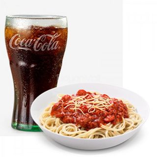 Menu (Massa + Bebida )