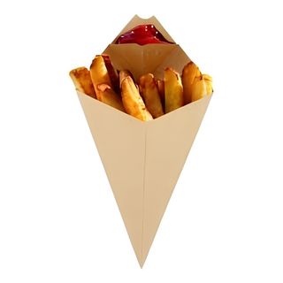 Cornet Frite + Viande