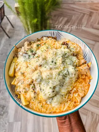 Frite Fromage Poulet