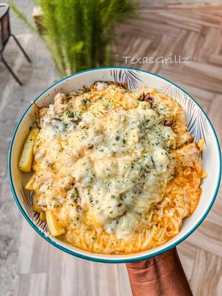 Frite Fromage Poulet