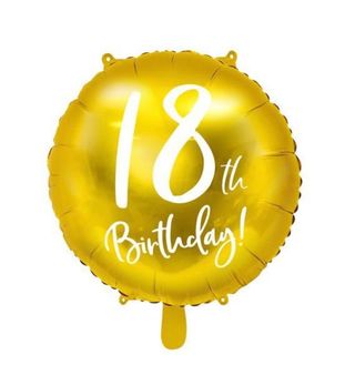 18 Birthday balon z helem