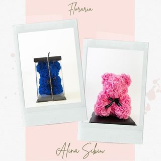 Ursulet din flori de sapun