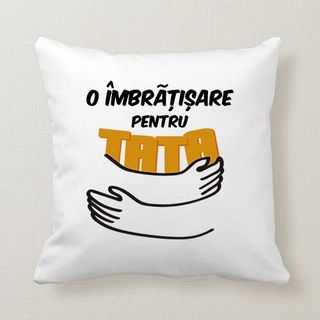 Pernă satinată - Îmbrățișare pentru...