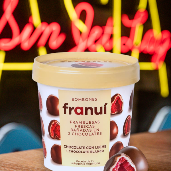 Franui frambuesas con chocolate