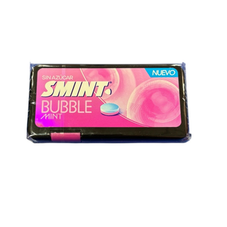 smint bubble mint sin azucar