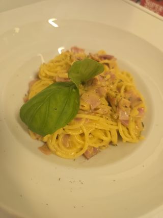 Esparguete Carbonara