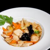 Pollo con verdura mista