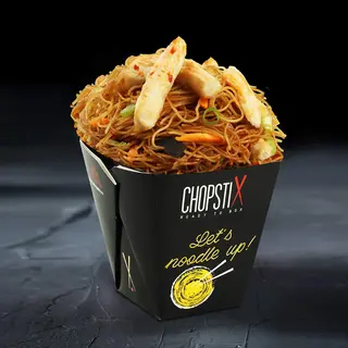 Noodles pui picant