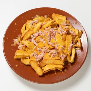 Patatas con beicon y chedar