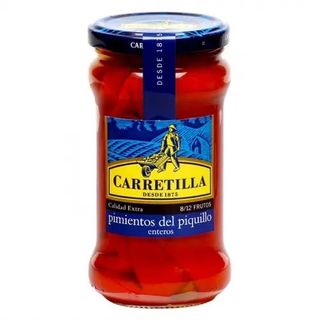 Pimientos de Piquillo Natural Carretilla 290 Gr.