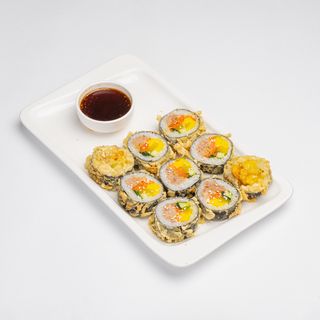 Жареный ким паб с тунцом